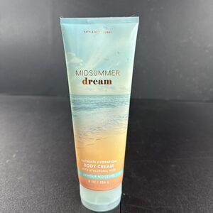Bath & Body Works Midsummer Dream Hydration Body Cream 8 oz New Unused